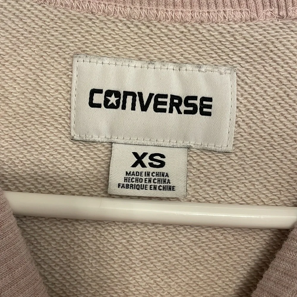 Converse Remastered Essentials Light Pink Sweater‎ Womens XS